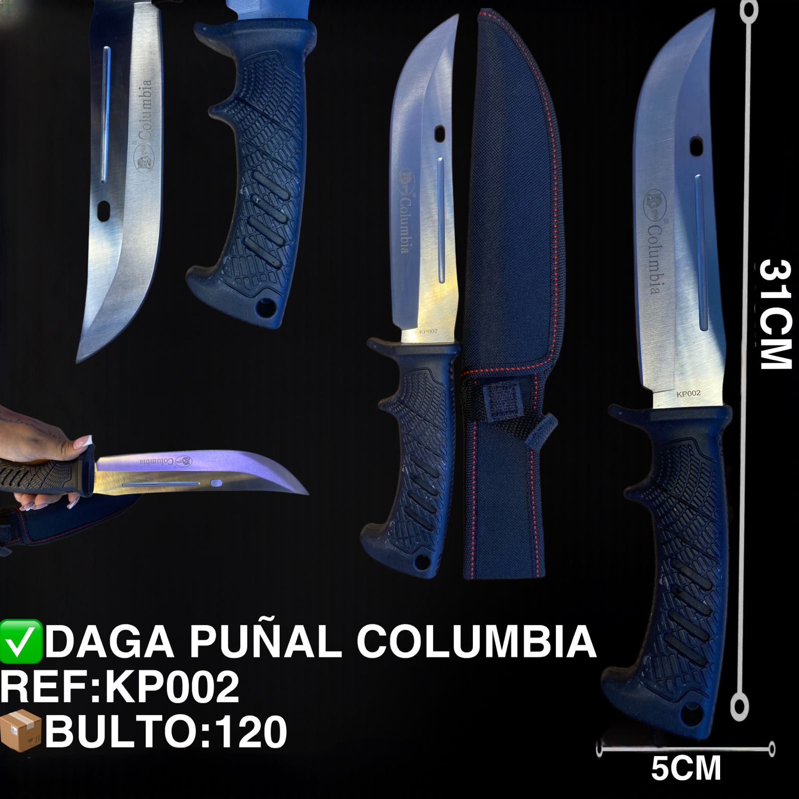 DAGA PUÑAL COLUMBIA DAGA PUÑAL COLUMBIA